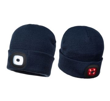 BONNET A DOUBLE LED AVEC COQUE DE PROTECTION ANTI-HEURT - SURFLEX