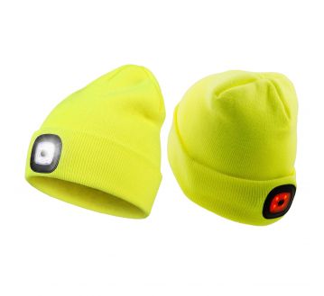 BONNET A DOUBLE LED AVEC COQUE DE PROTECTION ANTI-HEURT - SURFLEX