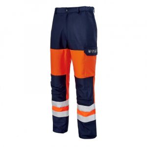 Pantalon haute visibilité multirisques ATEX Molinel - Hygrovet Safeline orange