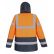 PARKA HAUTE VISIBILITE ORANGE/MARINE S467 - PORTWEST